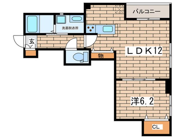 アパルトマン御成町の物件間取画像